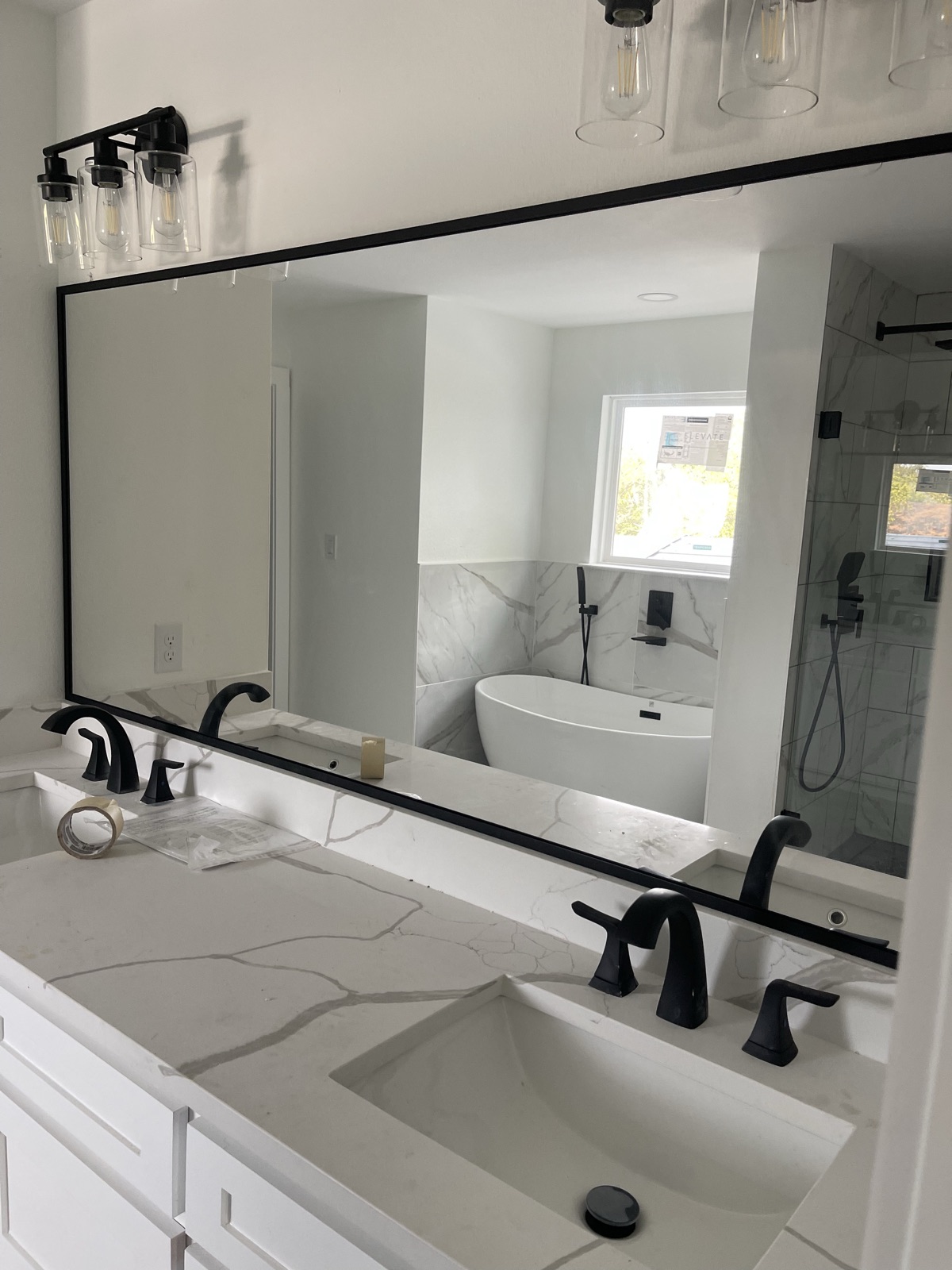 Mirror Installation Luna Glass and Mirror