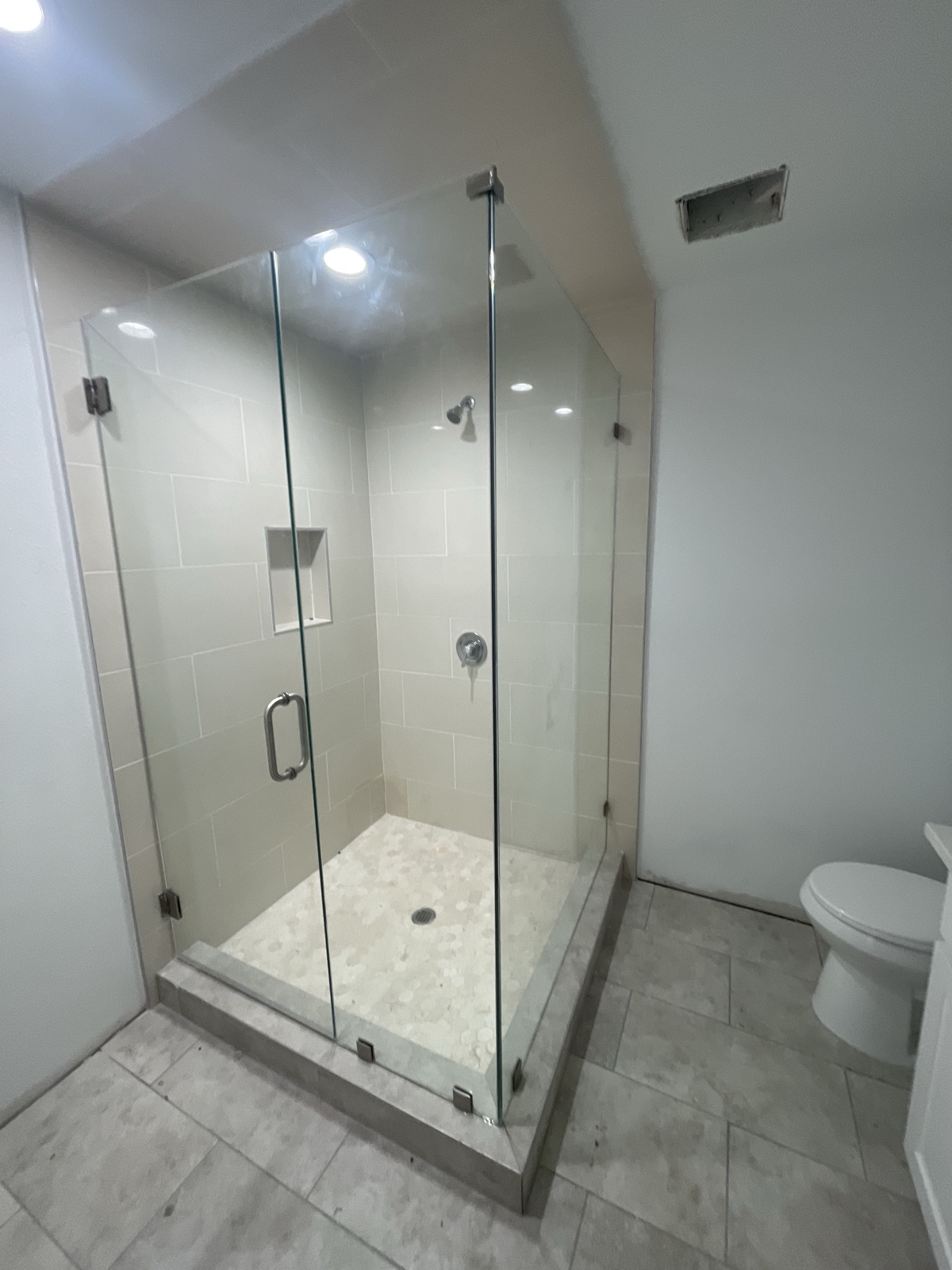 Shower Door Installation Luna Glass and Mirror