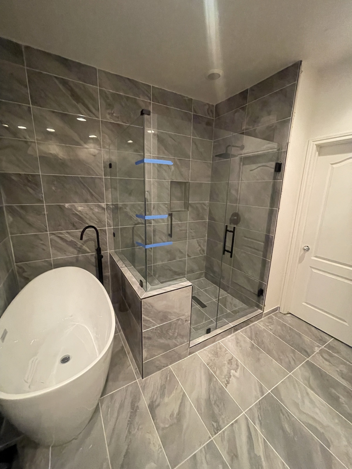 Shower Door Installation Luna Glass and Mirror