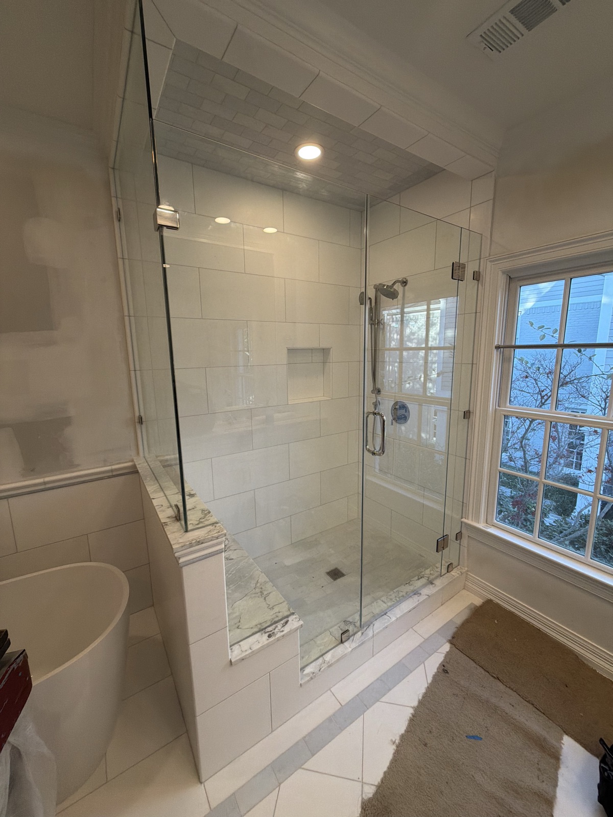 Shower Door Installation Luna Glass and Mirror
